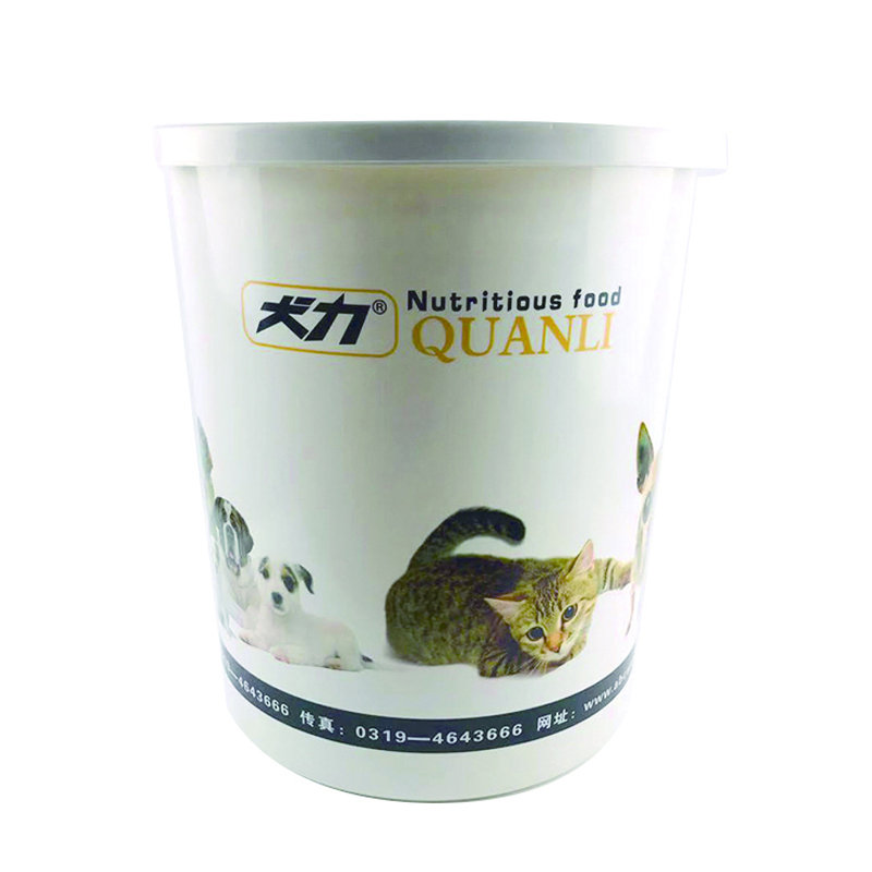 Pet food bucket