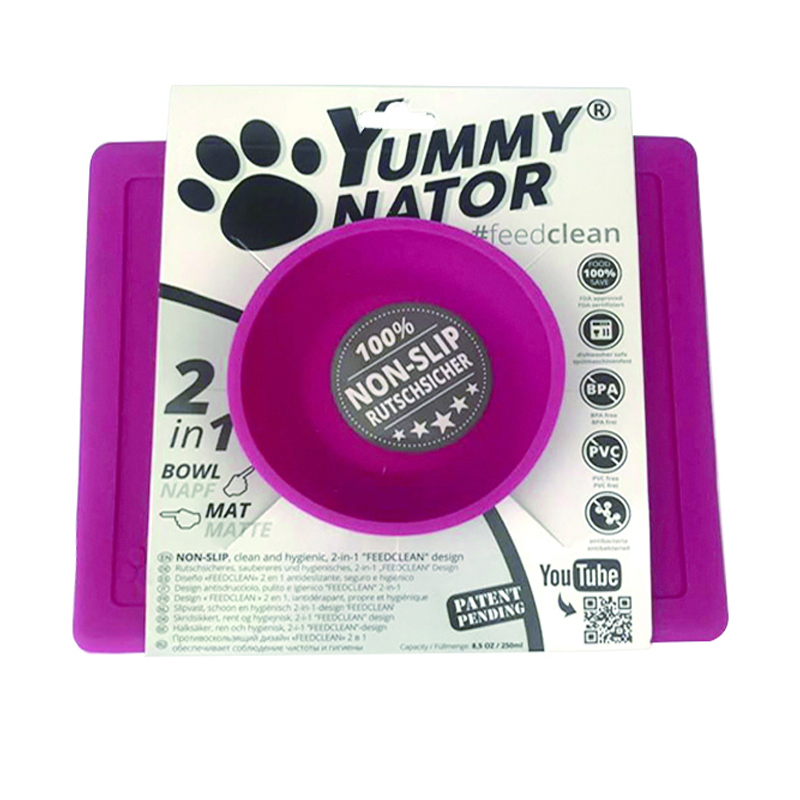 Pet silicone bowl