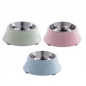 Stainless steel pet bowl