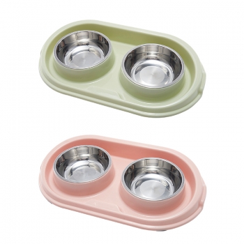 Splash proof dog bowl